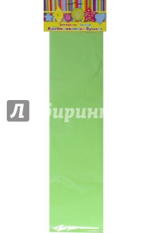 Бумага крепированная 50х250см светло-зеленая 39522