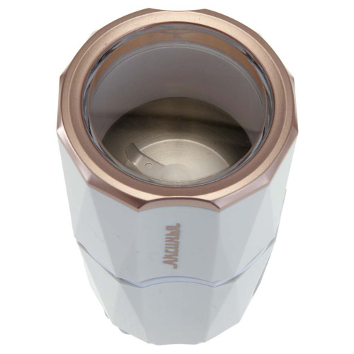 Кофемолка электрическая 200Вт, вместимость 60г, белый Аксинья КС-603