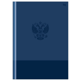 Блокнот А4  80 листов Биз BG Россия, книжный переплет ББ4Т80_ЛГ 57563