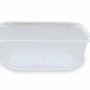 Контейнер одноразовый пластиковый с крышкой 186х132мм 1000мл Юпласт ЮУПМ0029