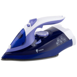 Утюг 2600Вт, керамическая подошва, LE-1807U, беспроводной, фиолетовый Leonord 108250