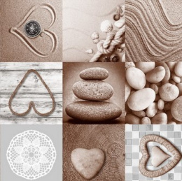 Клеенка столовая на тканевой основе с ПВХ покрытием 1,37х20м Grace STS5817B