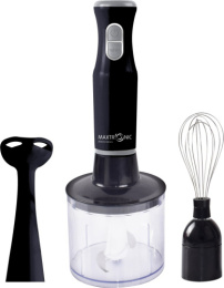 Блендер погружной с измельчителем  300Вт, черный Maxtronic MAX-FY-702S