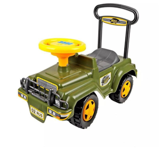 Каталка-Машинка Джип, музыкальный руль Совтехстром У868