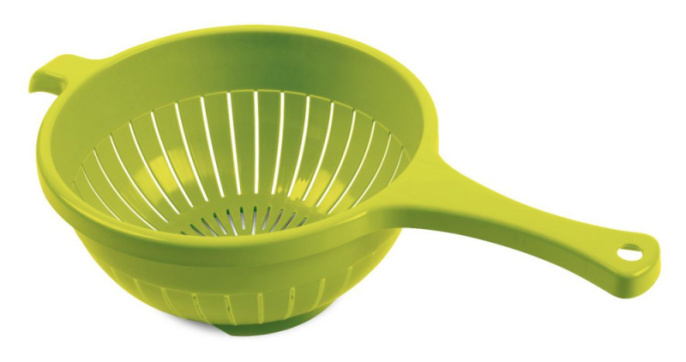 Дуршлаг пластиковый с ручкой Кристи 37х21х10см Martika С44