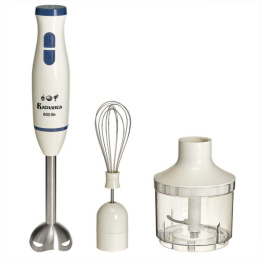 Блендер погружной с измельчителем  800Вт, 2 скорости, белый с синим Василиса ВА-310А