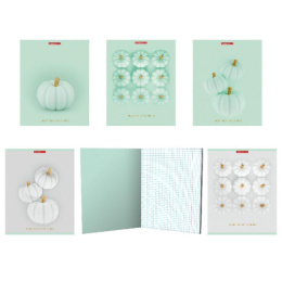 Тетрадь  48 листов Бархатные тыквы 13098/5