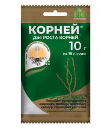 Корней (Корневин) 10г стимулятор корнеобразования Зеленая Аптека Садовода