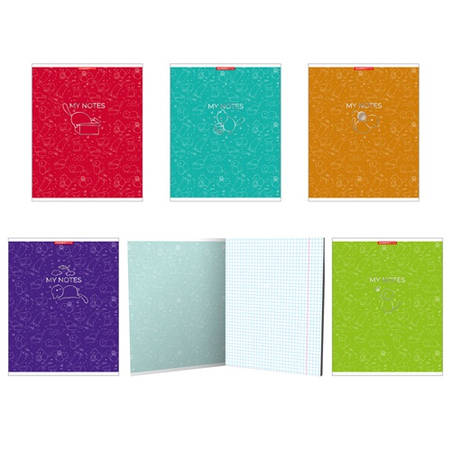 Тетрадь  48 листов Котики 14120/5