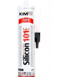 Герметик Силикон черный 101Е КИМ ТЕК 280/310мл (047-3105) 02-01-44