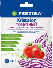 Кристалон для томатов 100г водорастворимое удобрение Фертика