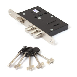 Замок врезной Меттэм ЗВ9 902.0.0, 5 ключей Меттэм 18570