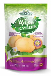 Удобрение для картофеля Царь клубень 2,5кг органо-минеральное Фермерское Хозяйство Ивановское