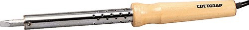 Паяльник электрический 100Вт с деревянной ручкой Stayer SV-55310-100