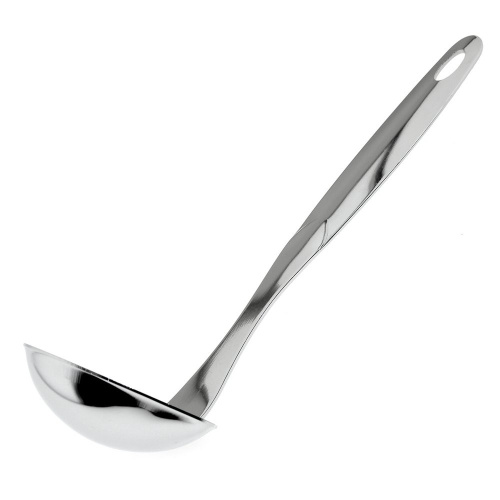 Половник стальной хромированный для блинов 21,5см Мультидом AN50-55