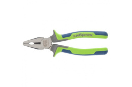 Плоскогубцы 200мм обрезиненные (трехкомпонентные) ручки, комбинированные, фосфатирование Сибртех 17055