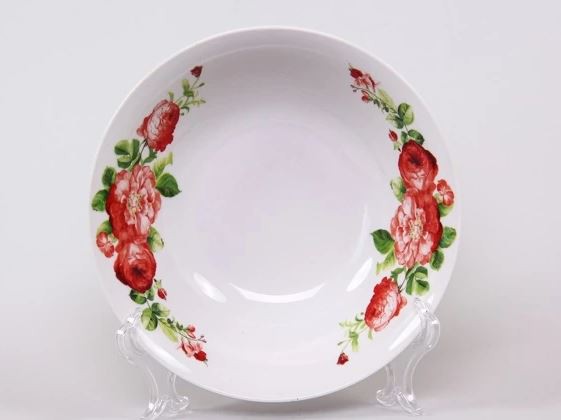 Салатник фарфоровый 150мм/400мл Чайная роза 2 1029088