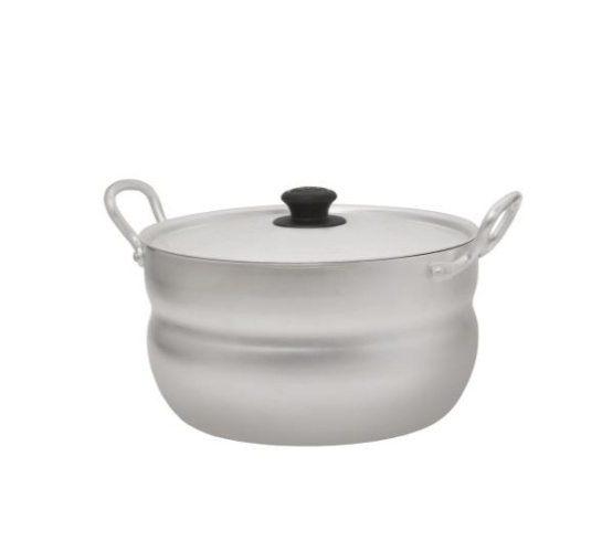 Кастрюля алюминиевая 15л Калитва 1150