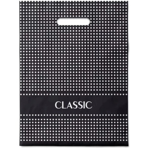 Пакет подарочный ПВД 30х40см 50мкм Горошек ПВ3040ГР