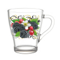 Кружка стеклянная 250мл Грация Лесная ягода Декостек 2018-Д