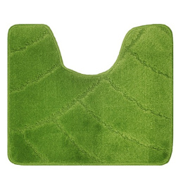 Коврик напольный для туалета U-type на латекс. основе  55х 90см толщина 11мм, зеленый Banyolin