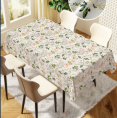 Клеенка столовая на тканевой основе с ПВХ покрытием 1,4х20м Silk Grace SX-18301