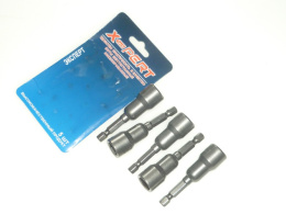 Биты набор  5шт. для кровельных саморезов 12мм X-Pert 05388