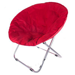 Кресло складное круглое мягкое d-80см h-76cм, нагрузка до 100кг 8013-D