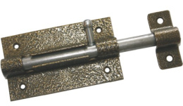 Задвижка дверная Кунгур ЗД-01 бронза Кунгур 30150