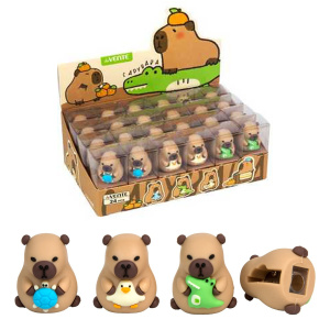 Точилка пластик с контейнером Devente Capybara 8031414