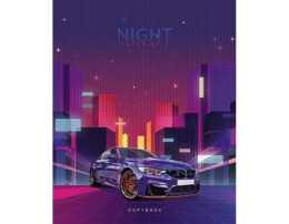 Тетрадь  48 листов Ночное авто С2240-219