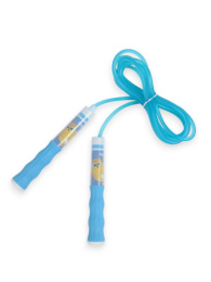 Скакалка 2,85м пластиковая Пушик, цвет голубой Onlytop 9828396