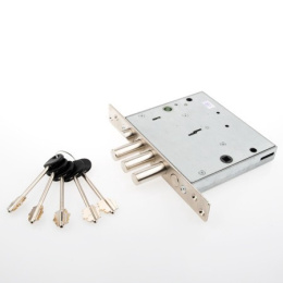 Замок врезной ЗВСП-ЗЩ-Д, без ручек, универсальный, ЗВ9 144.0.0 к 1314