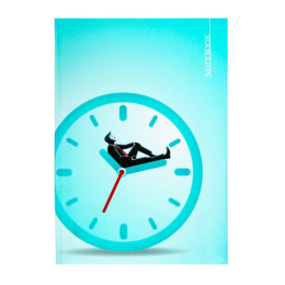 Книжка записная А5 128 листов Делу время, интегральная обложка 13472