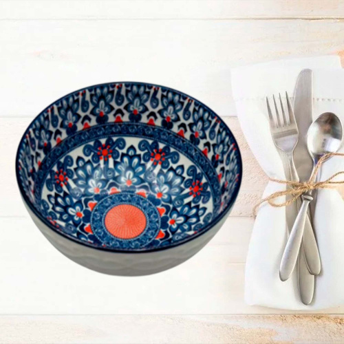 Салатник керамический 110мм Марокко Радужный Дом РД22314