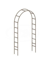 Арка садовая металлическая суперразборная 220х127х19,5см Простая узкая LDN