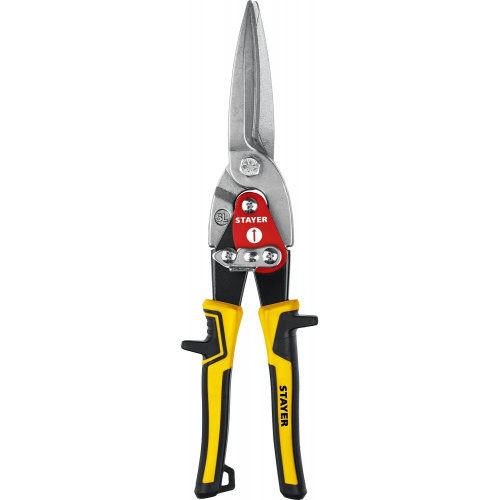 Ножницы по металлу прямые 290мм удлиненные, Cobra Stayer 23055-29