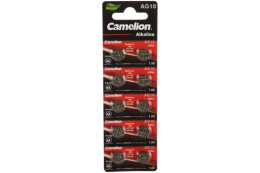 Батарейка часовая Camelion Mercury Free (0%Hg) AG10 LR1130 389A (10шт. на блистере) ЭН-12818