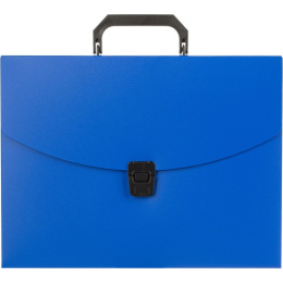 Папка-портфель  1 отд. Attache А4 синяя 1547346