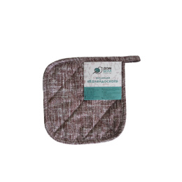 Прихватка кухонная стеганая рогожка Калейдоскоп Текстура Лен 10391/2 ДомВелл 