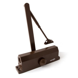 Доводчик дверной Vanger DC-180-BR со складным рычагом, до 180кг, от -40 до +60 C°, коричневый Vanger 40465
