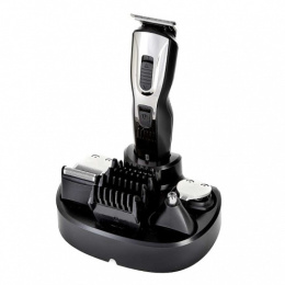 Набор для стрижки и бритья 5 в 1, аккумуляторный, черный Delta lux DE-4201A