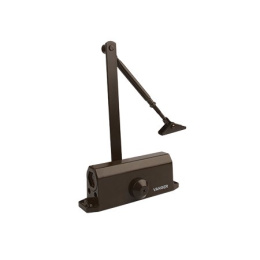 Доводчик дверной Vanger DC-85-BR со складным рычагом, до 85кг, от -40 до +60 C°, коричневый Vanger 32931