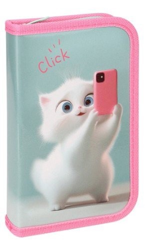 Пенал однокамерный Селфи котика, большой ПН-8075