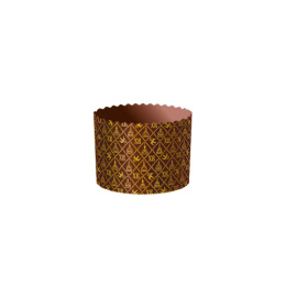 Форма для выпечки бумажная для кулича d-11см h-8,5см ХВ Золото