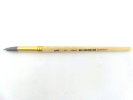 Кисть №10 пони круглая живописная, деревянная ручка, Devente Cosmo 8073336