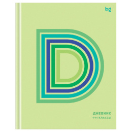 Дневник универсальный твердая обложка BG D-Green Д5Т40_ЛГ 64710