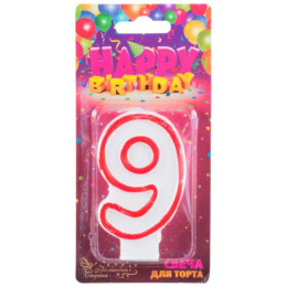 Свеча-цифра 9 Волшебная страна 312525