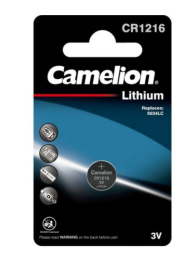 Батарейка Camelion литиевая CR-1216 ( 1шт. на блистере) ЭН-3609
