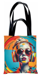 Сумка-шоппер Lamark На волне, ручки длинные + короткие 128/752153